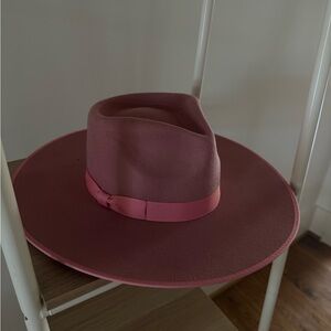 Lack Of Color Dusty Rose Hat